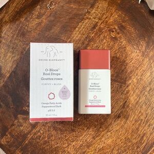 Drunk Elephant O-Bloos Rosi Drops - Pink and White